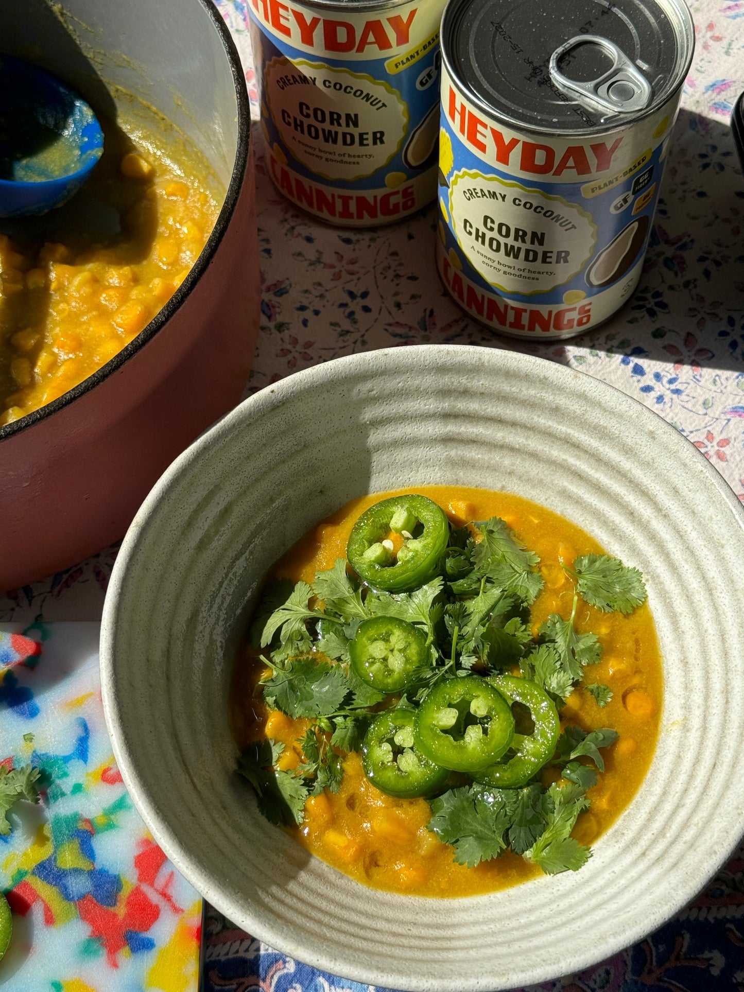 Creamy Coconut Corn Chowder 15 oz can