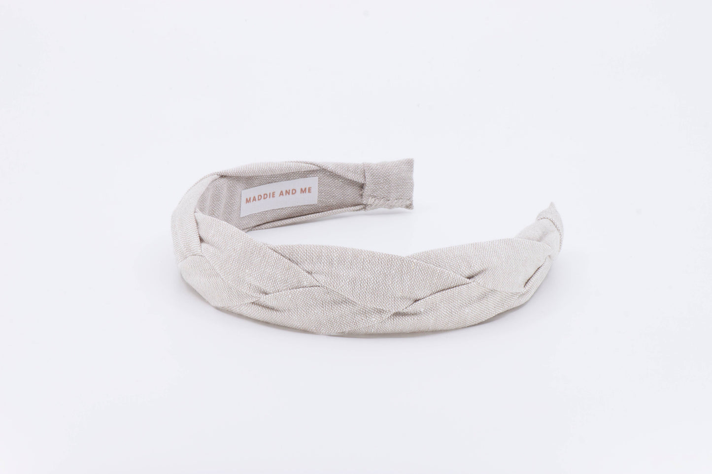 Braided Flax Neutral Headband for Women | Alice Band
