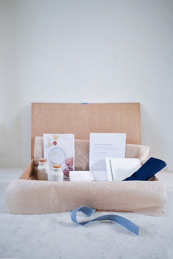 NATURAL PAINTING CRAFT BOX