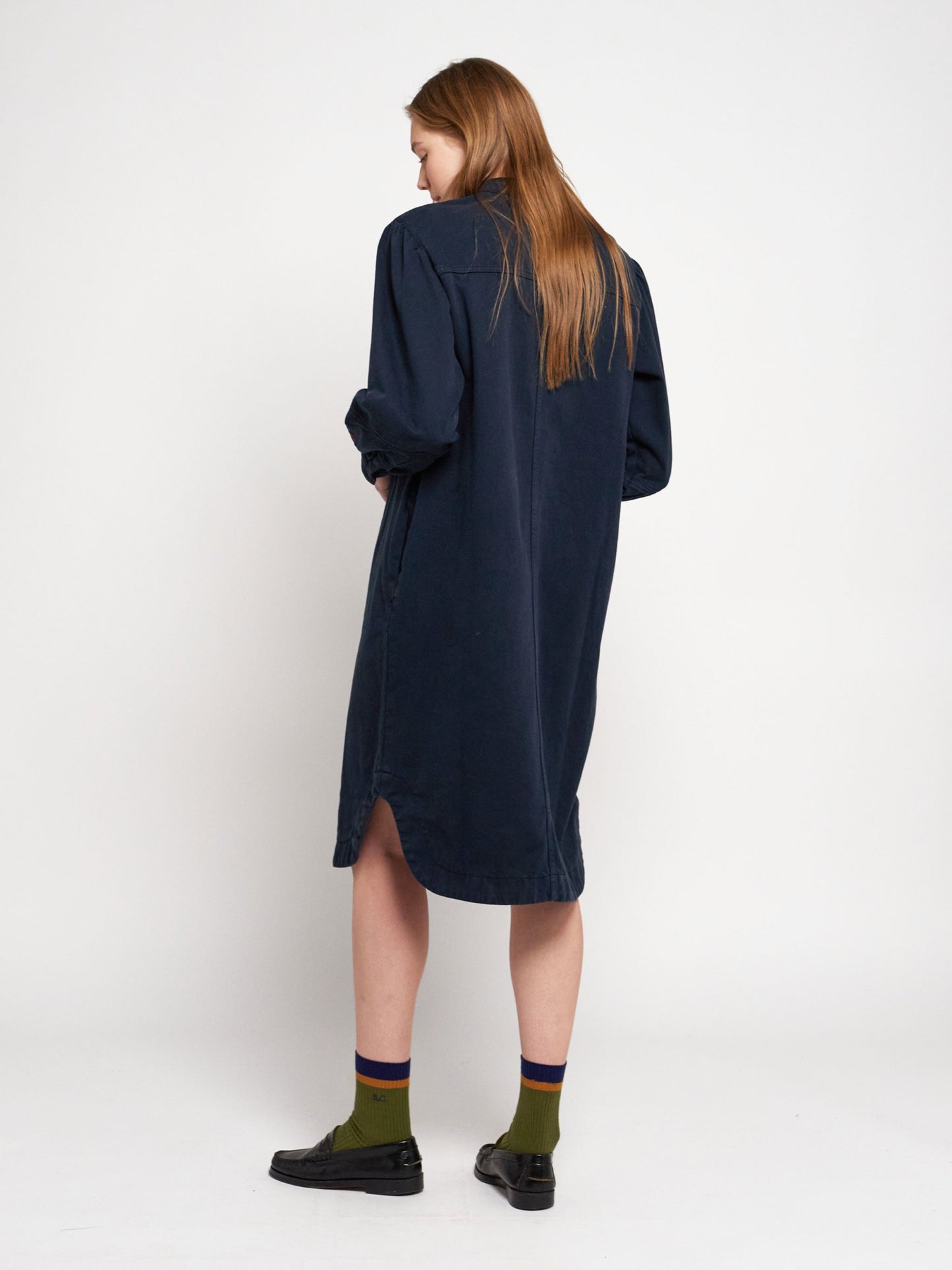 Bobo Choses straight puff sleeves dress