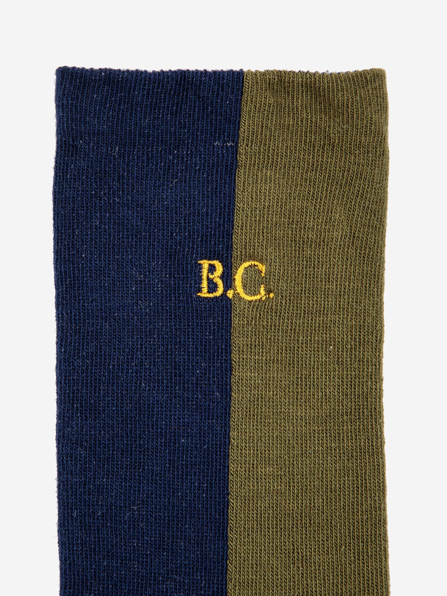 Color block long socks