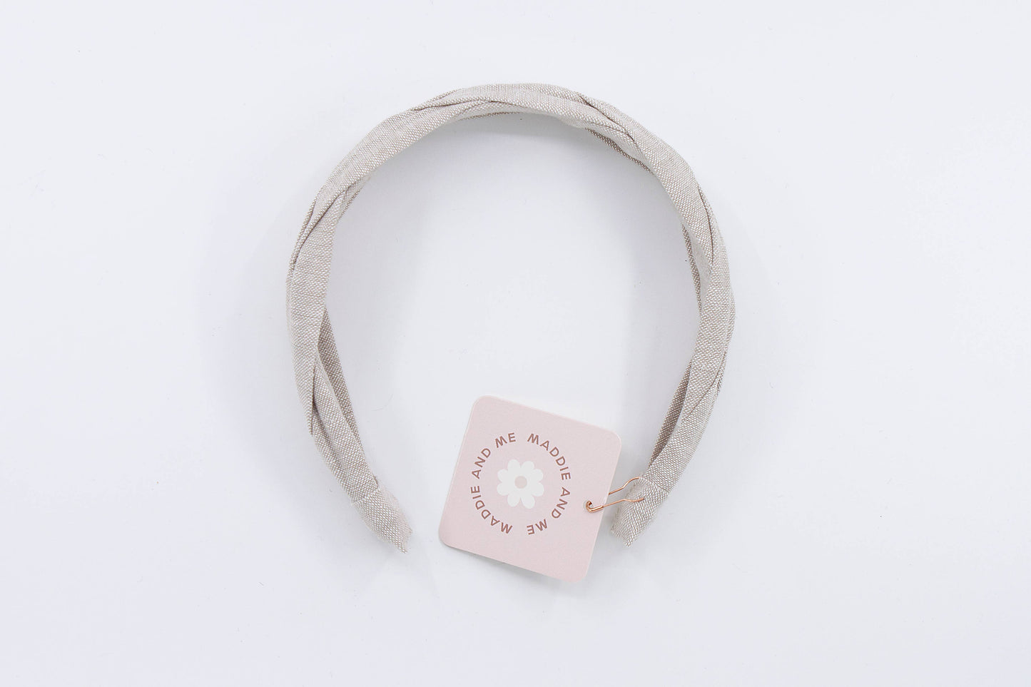 Braided Flax Neutral Headband for Women | Alice Band