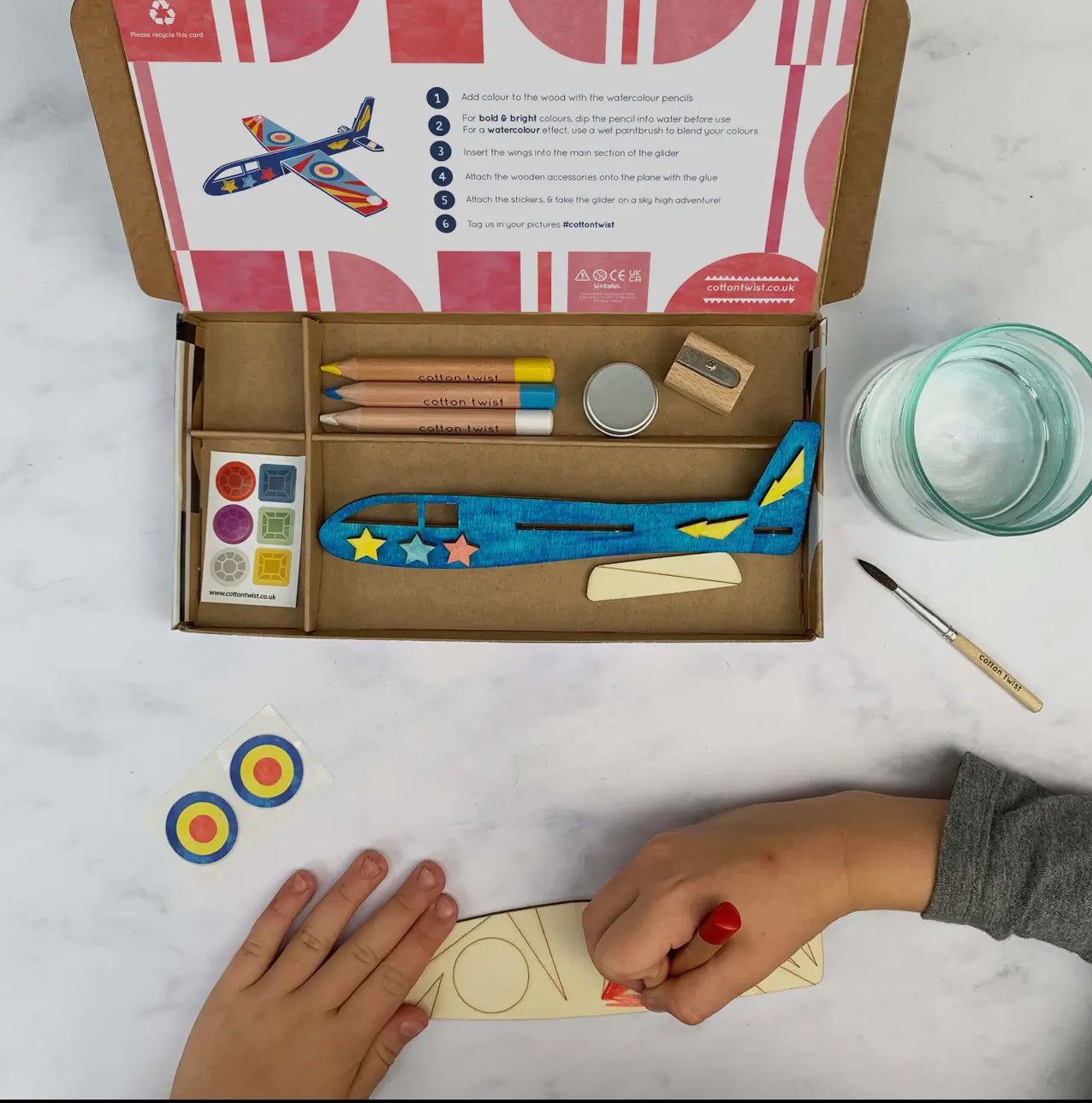 Plane Craft Kit Activity Box