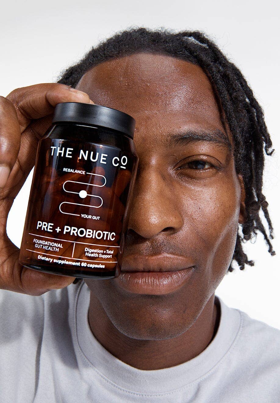 PREBIOTIC + PROBIOTIC: 60 CAPS JAR