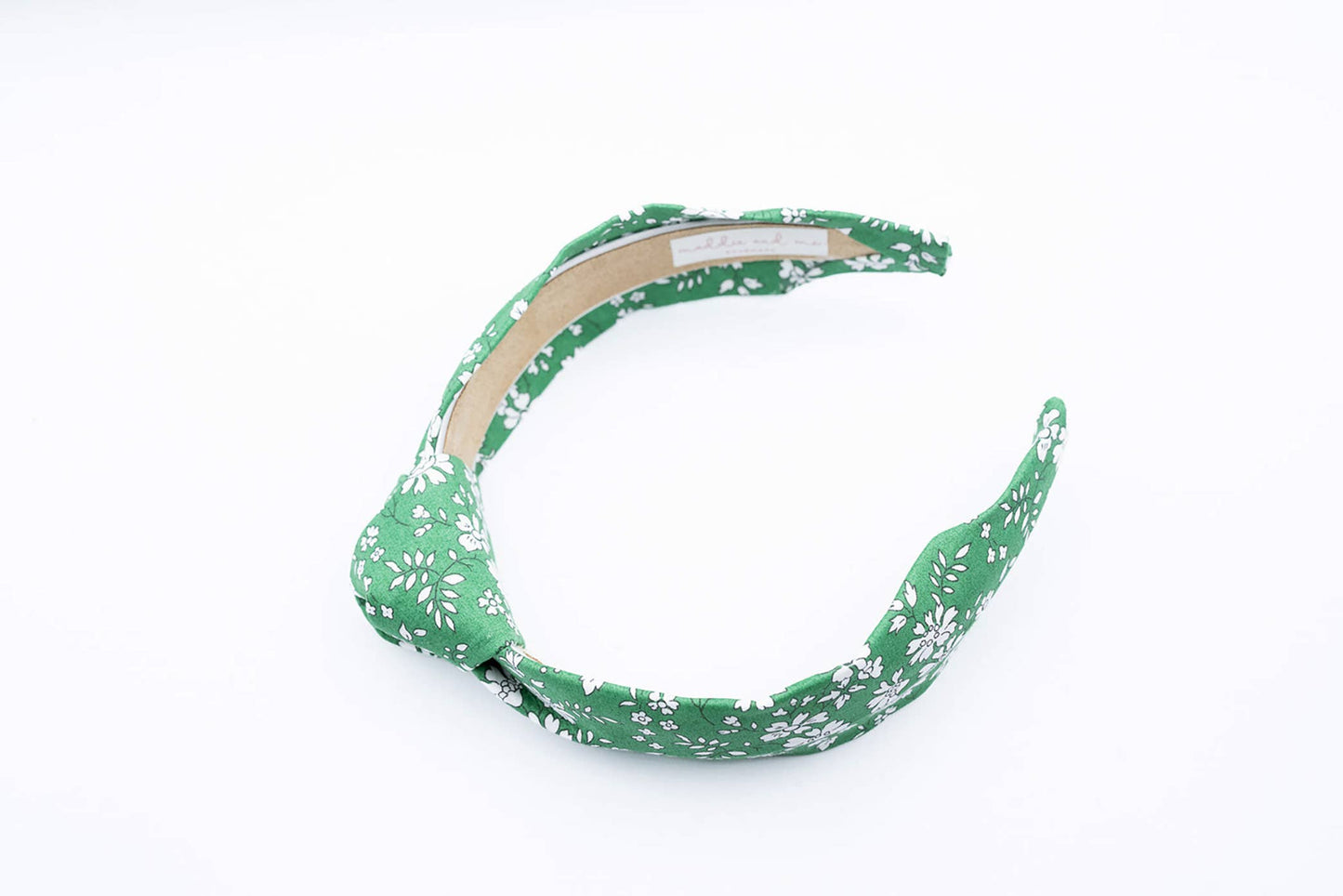 Kelly Green Floral Liberty of London Comfortable Headband