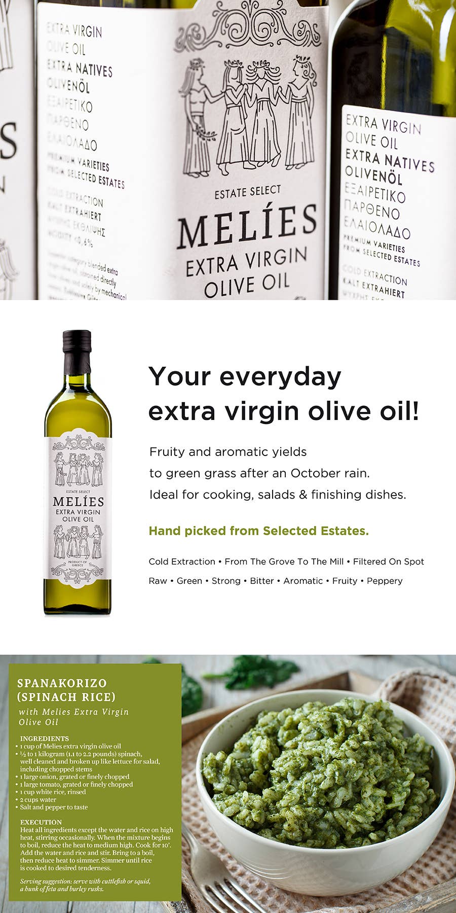 Melies Greek Extra Virgin Olive Oil