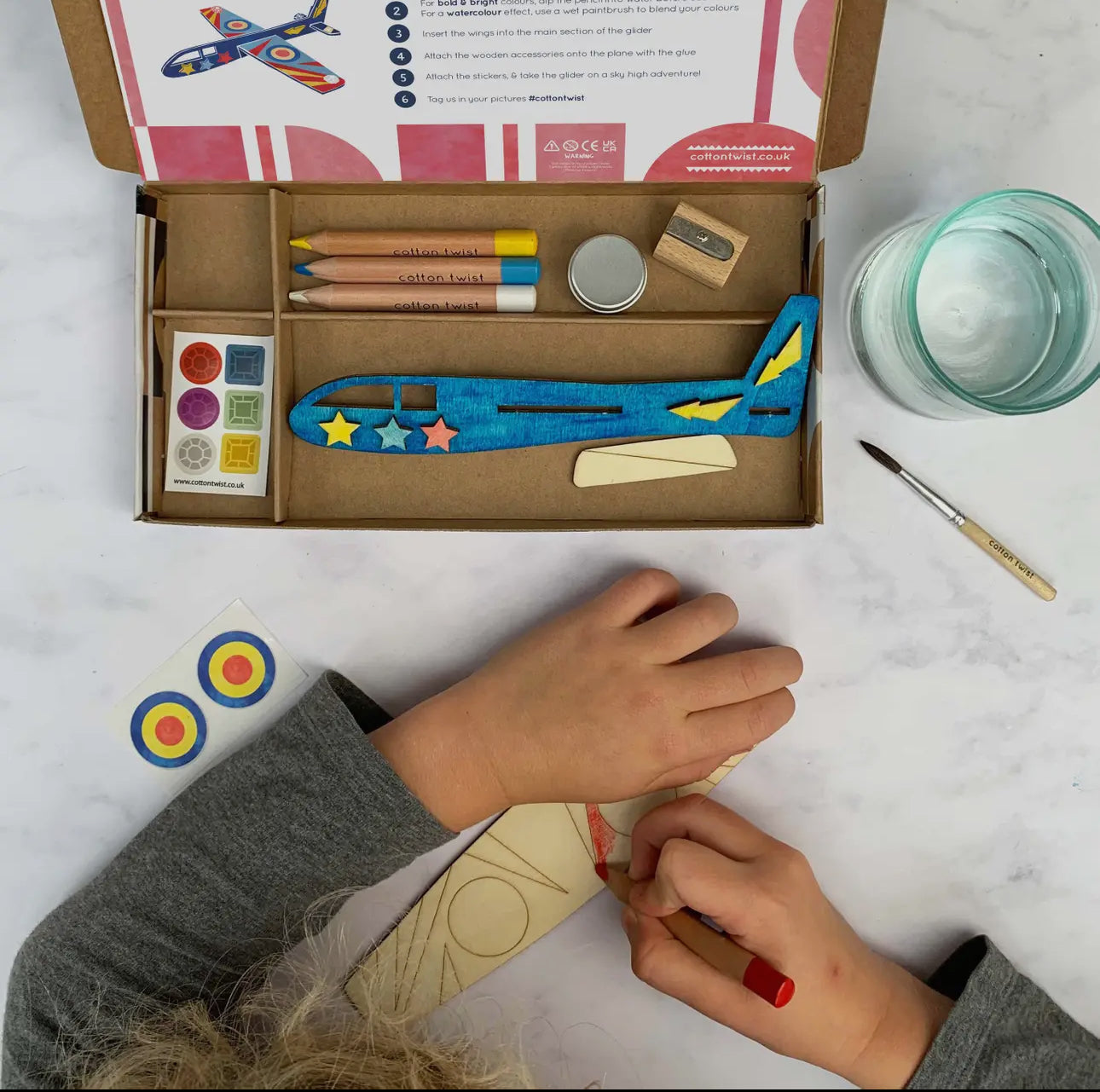 Plane Craft Kit Activity Box