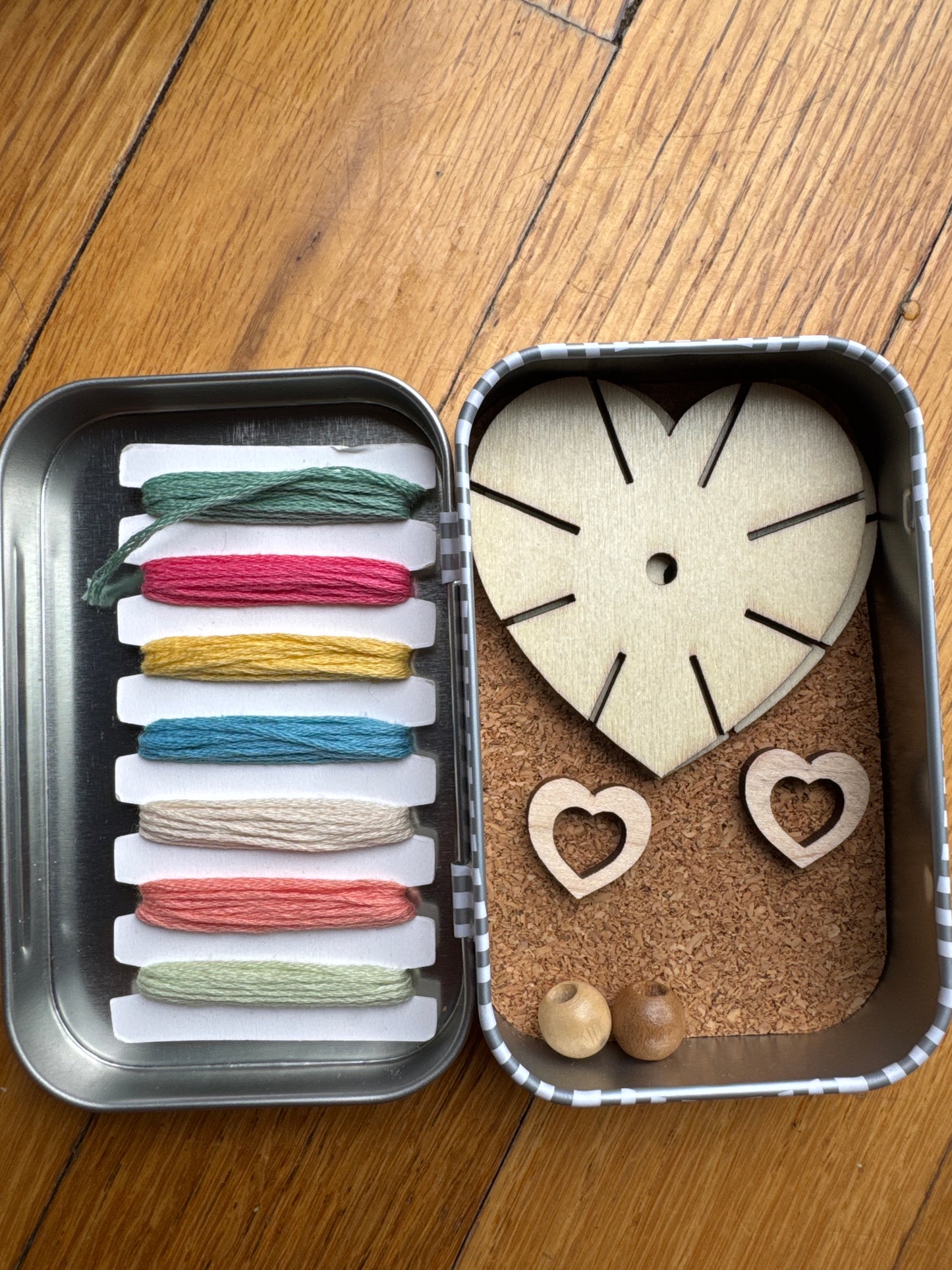 'always together' friendship bracelet gift kit