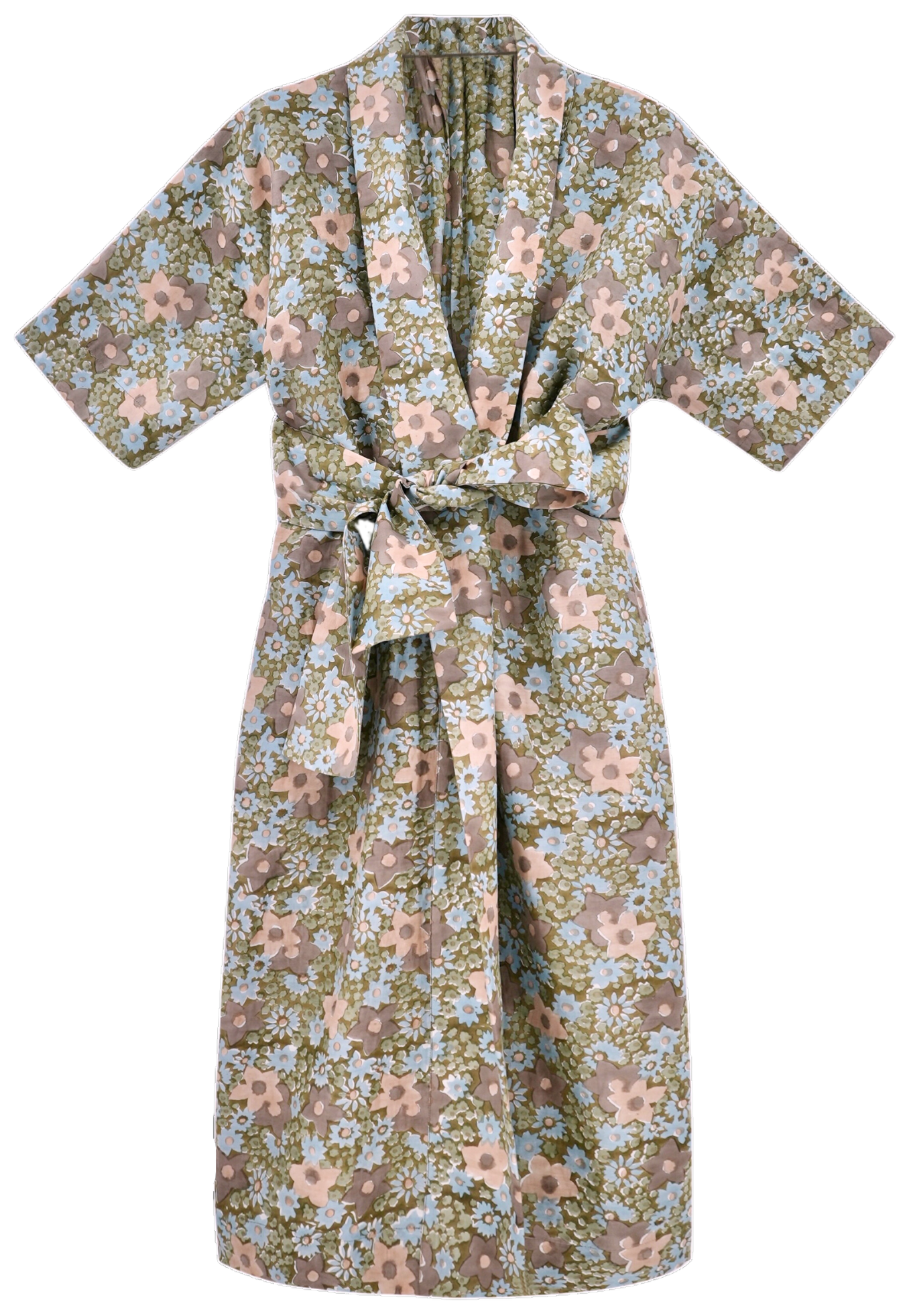 Mirth Organic Cotton Laos Robe in Stargazer