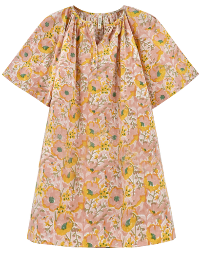Mirth Organic Cotton Night Dress  in Pink Lemonade