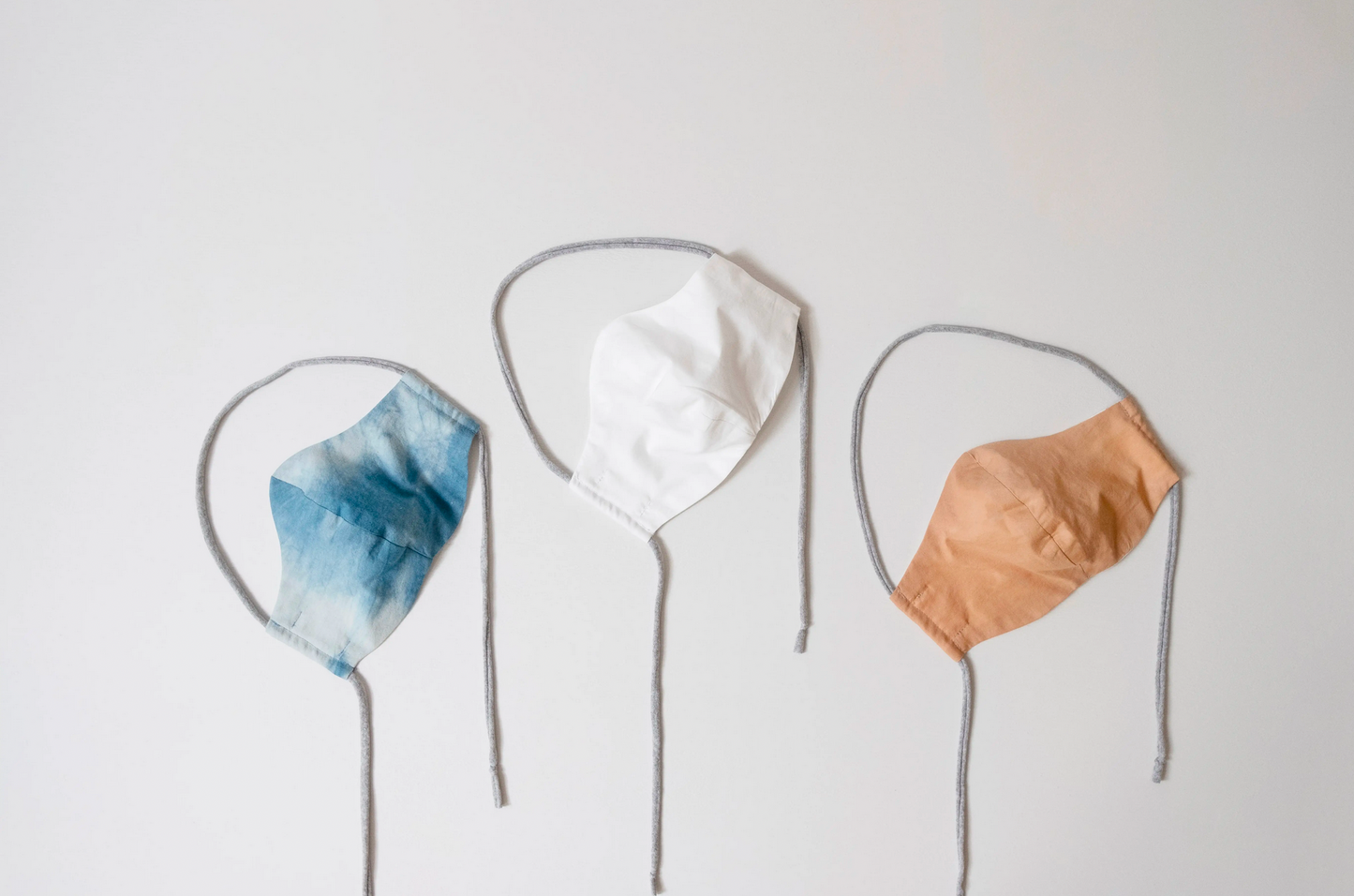 Botanically Dyed Organic Soft Cotton Face Masks