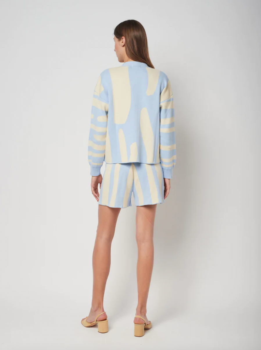 Bobo Choses Sea Pattern Knitted Short