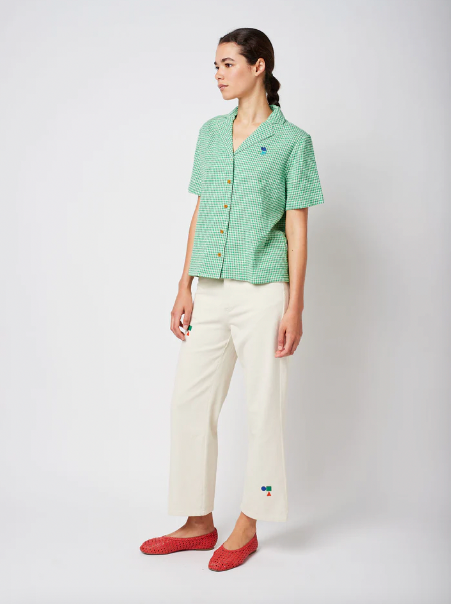 Bobo Choses Sea Flower Vichy Shirt