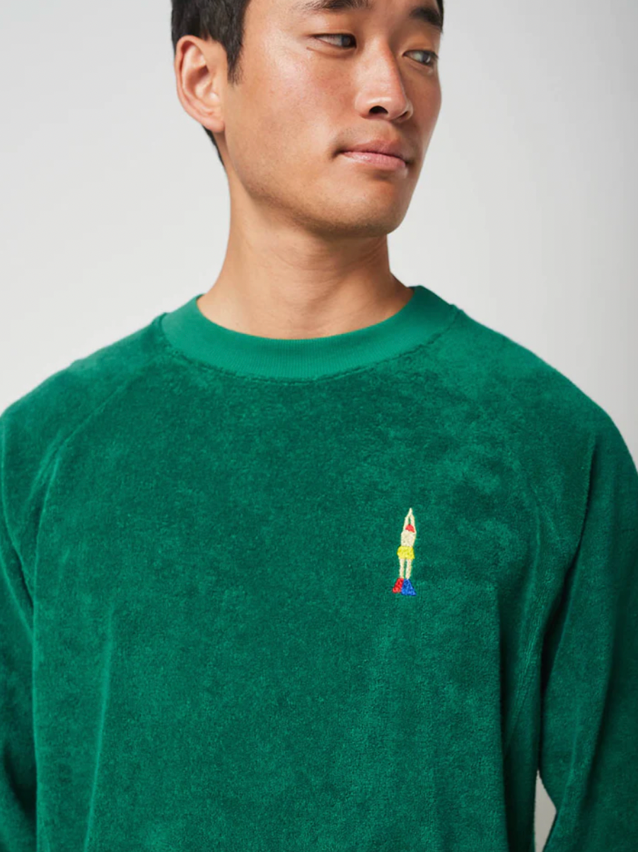 Bobo Choses Swimmer Terry Sweatshirt