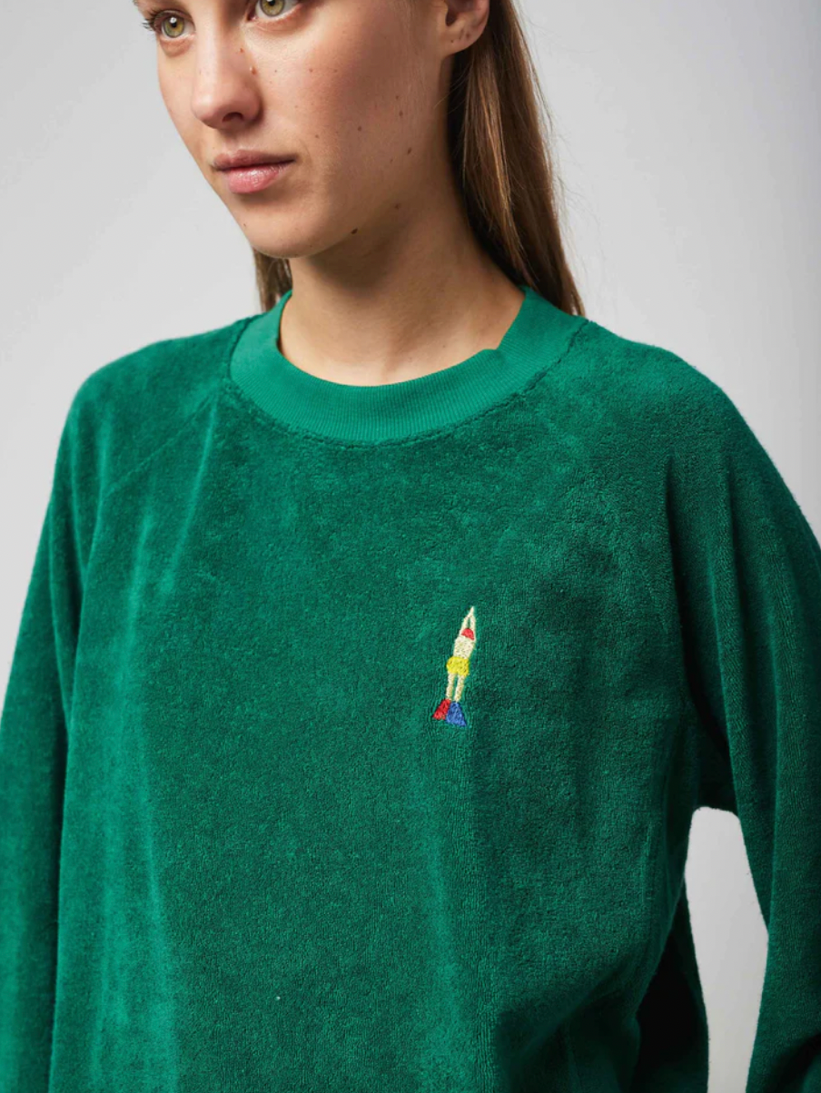 Bobo Choses Swimmer Terry Sweatshirt