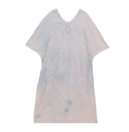 Silk Dress with Bandhani