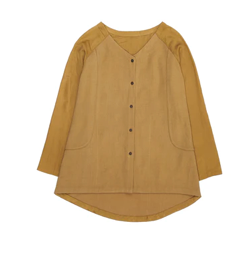 Jacket in Mustard Yellow