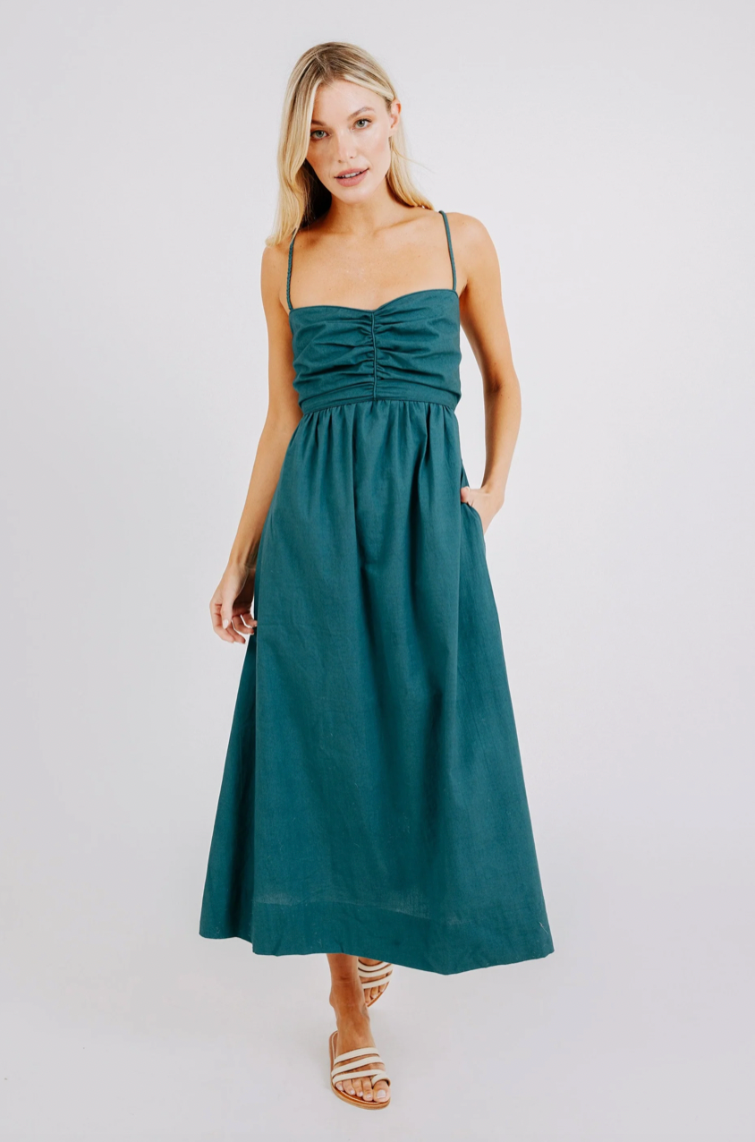 Mirth Deia Dress in Spruce