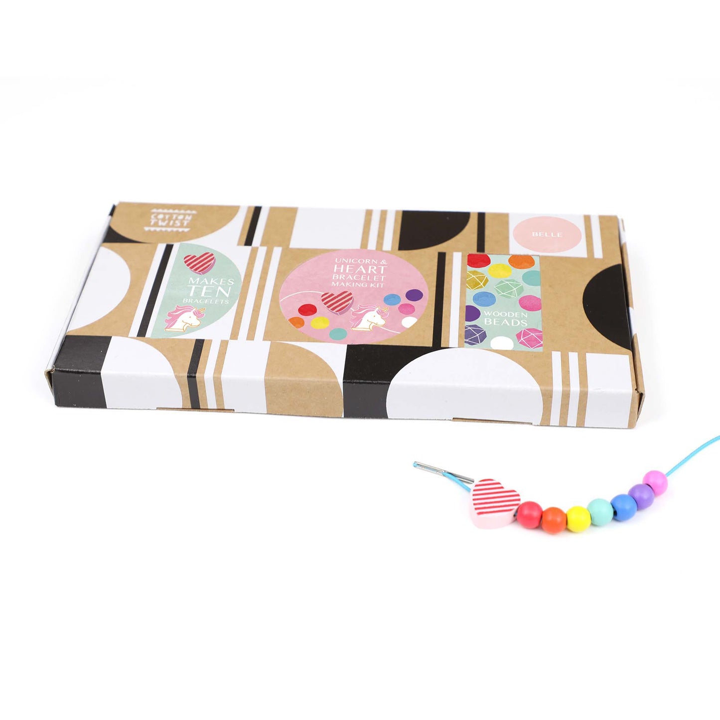 Unicorns & Hearts - Bracelet Making Kit