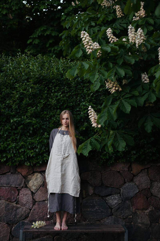Traditional Linen Apron