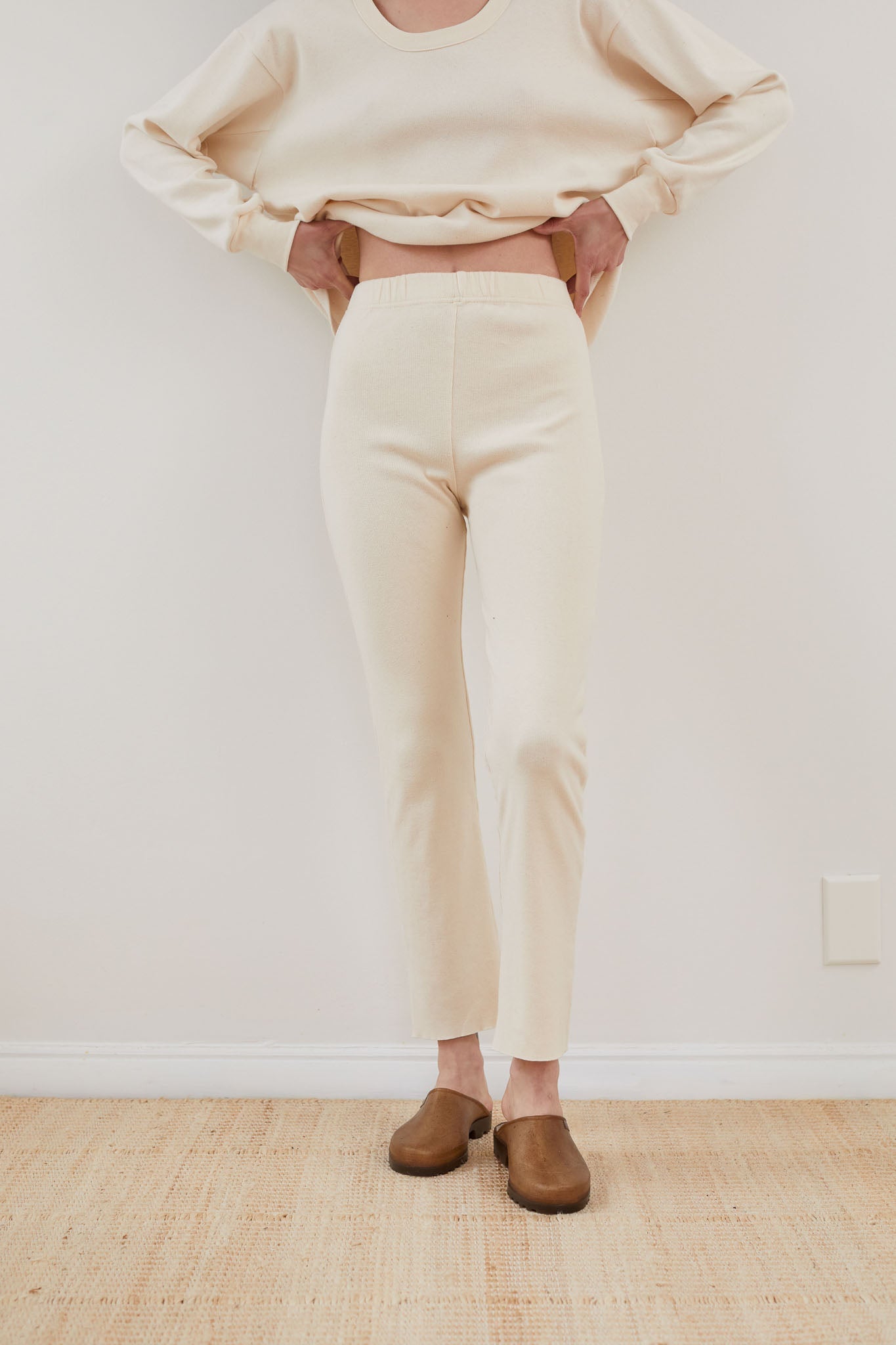 Wol Hide Easy Legging in Natural