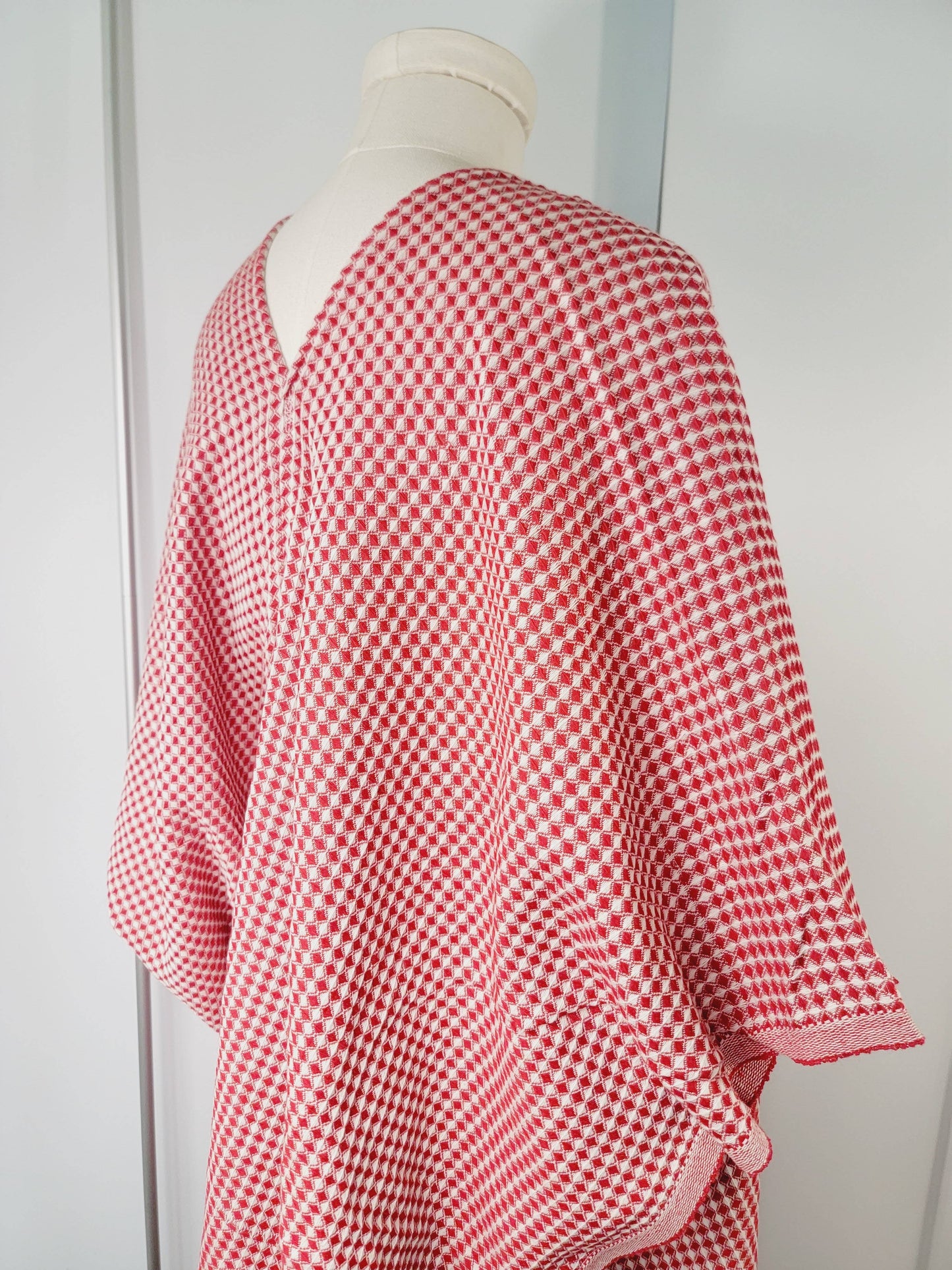 Beach Cover up Cotton, Hand made Light Layer