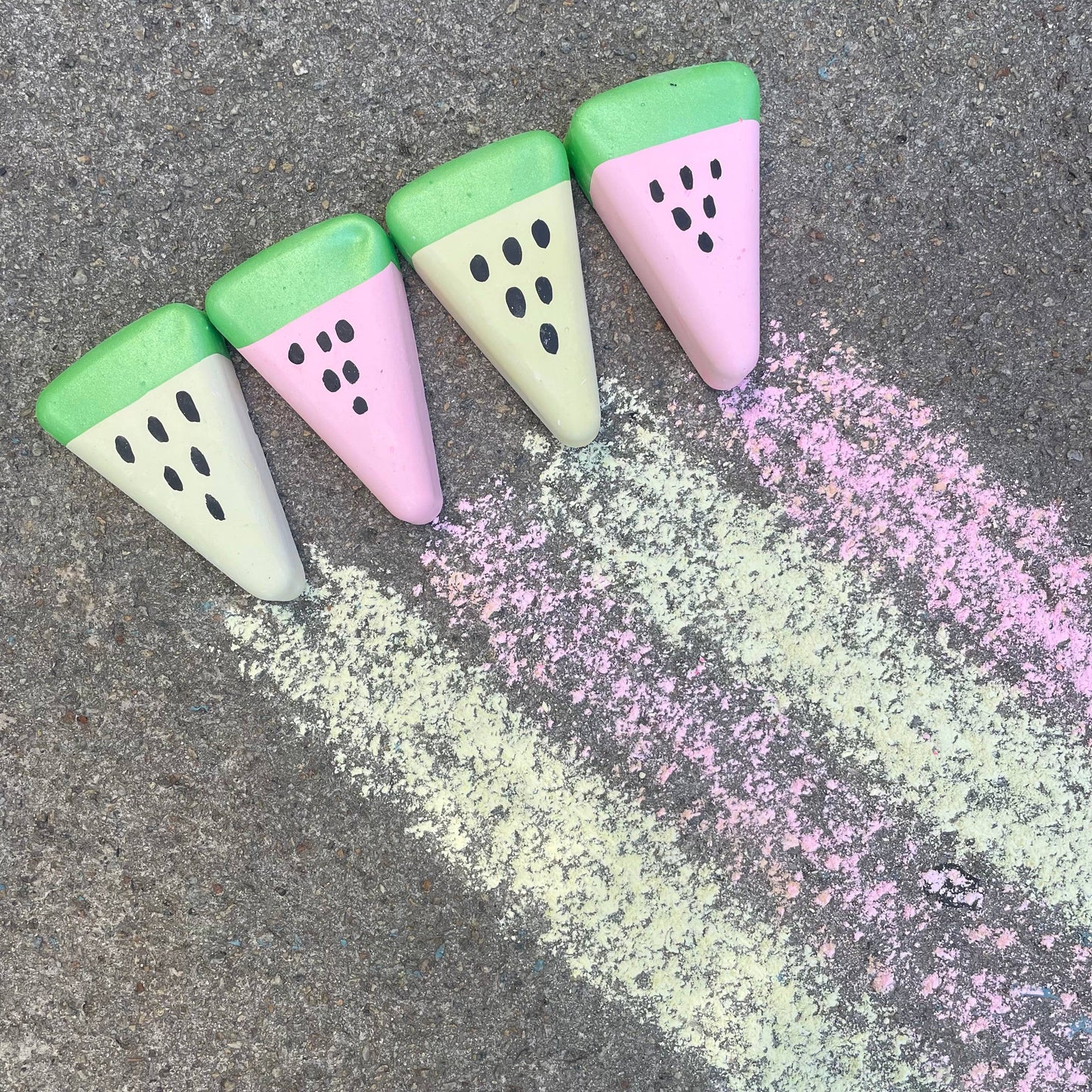WHITNEY'S WATERMELON TWEE HANDMADE SIDEWALK CHALK