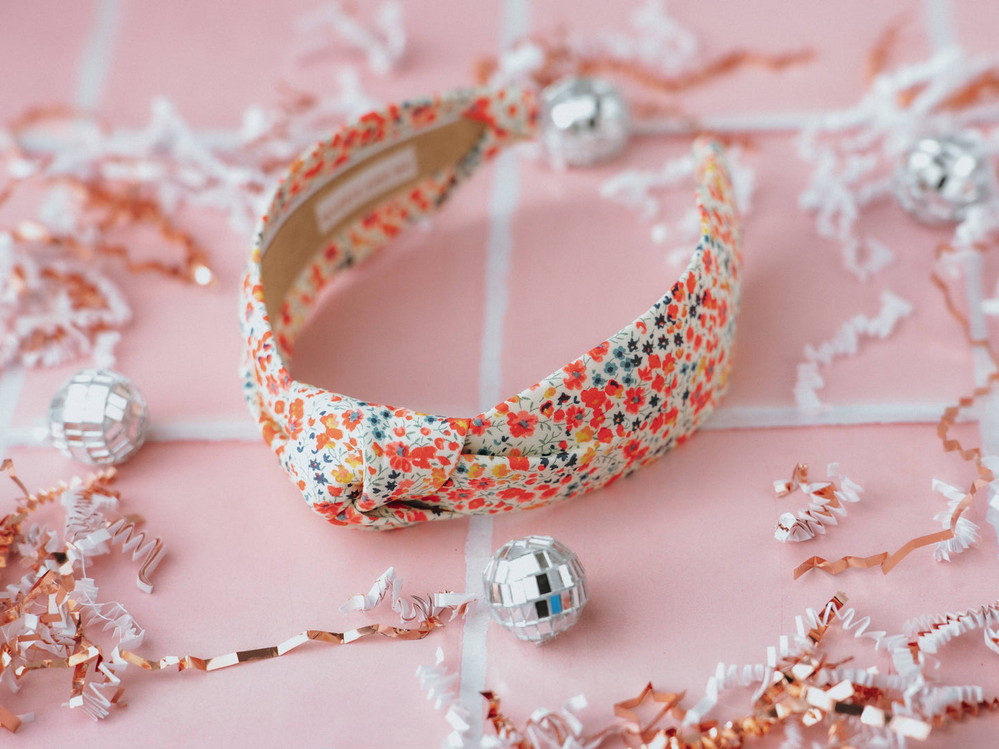 Comfortable Floral Liberty of London Women's Knot Headband