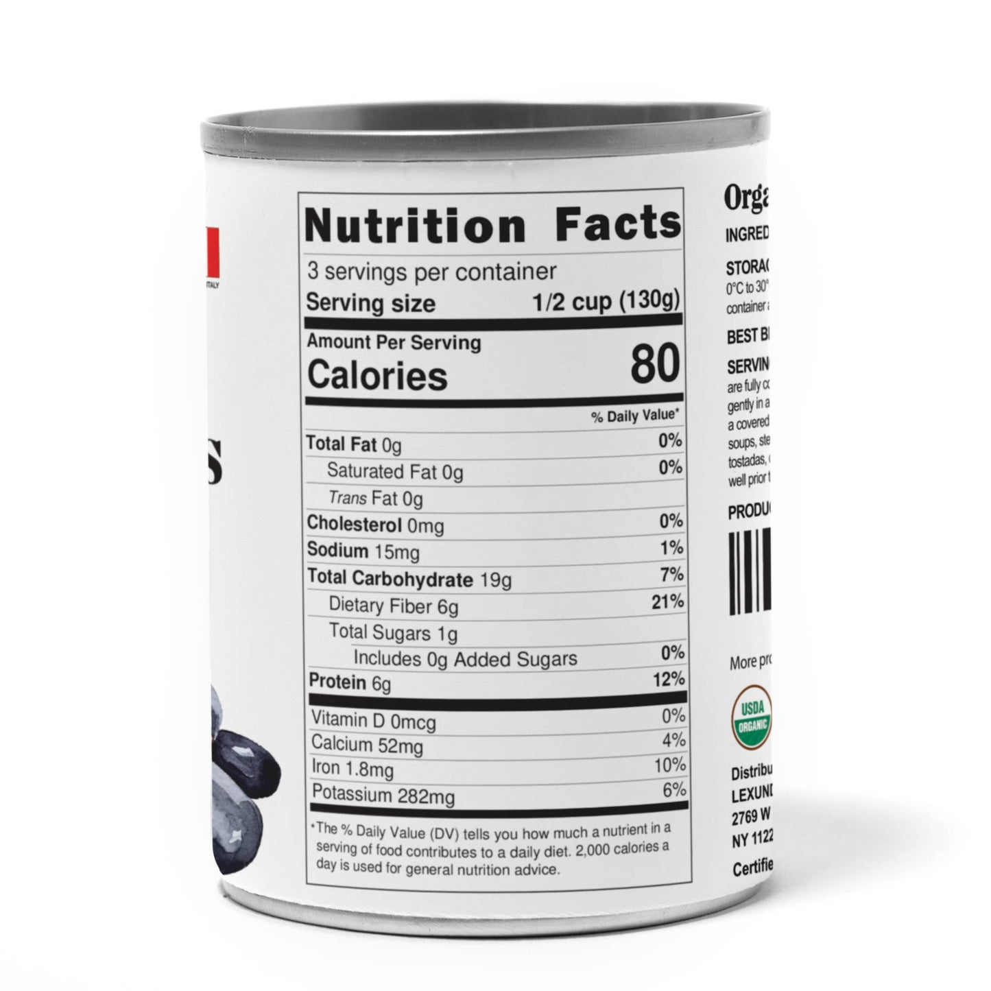 Organic Canned Black Beans, 14 oz (Pack of 12): 14 oz (Pack of 12)