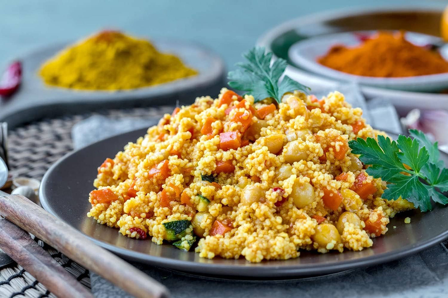 Organic Whole Wheat Couscous – Non-GMO, Kosher, Raw, Vegan: 1 Pound