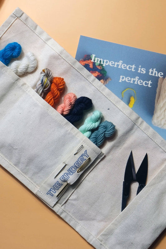 Roll-Up Visible Mending Kit - Variety Pack Fibers: Walk in the Park