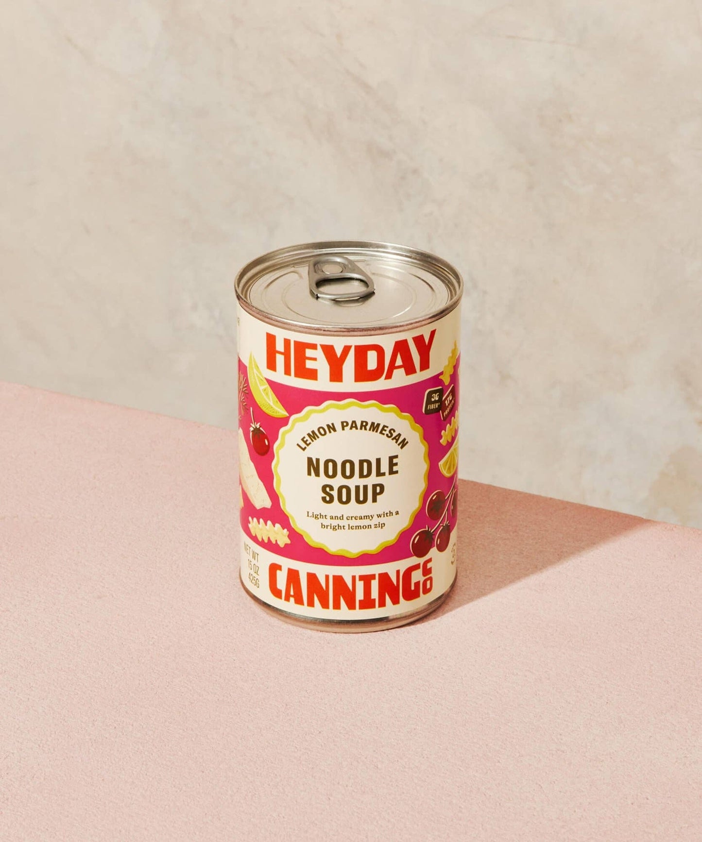 Lemon Parmesan Noodle Soup 15 oz Can