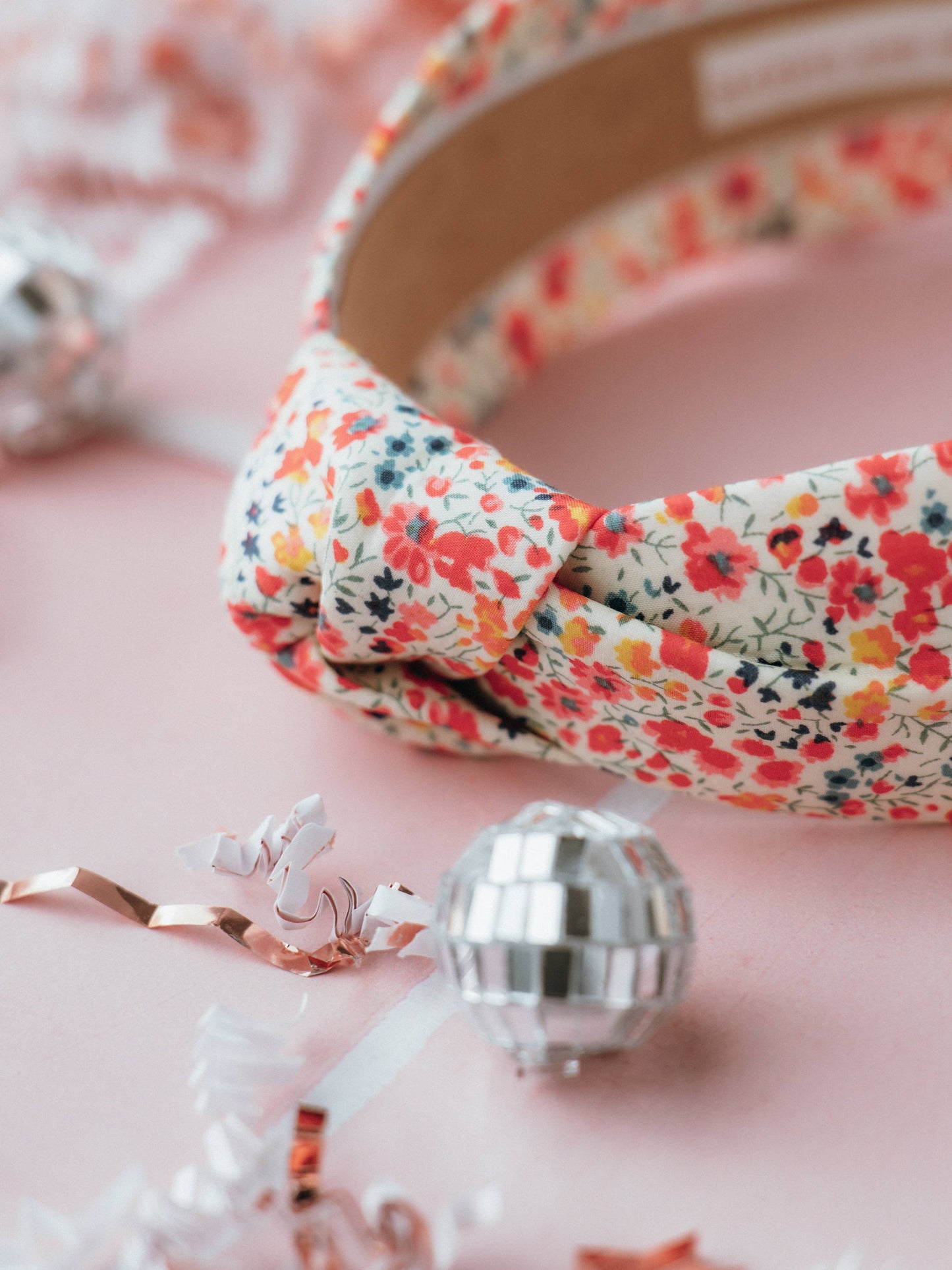 Comfortable Floral Liberty of London Women's Knot Headband