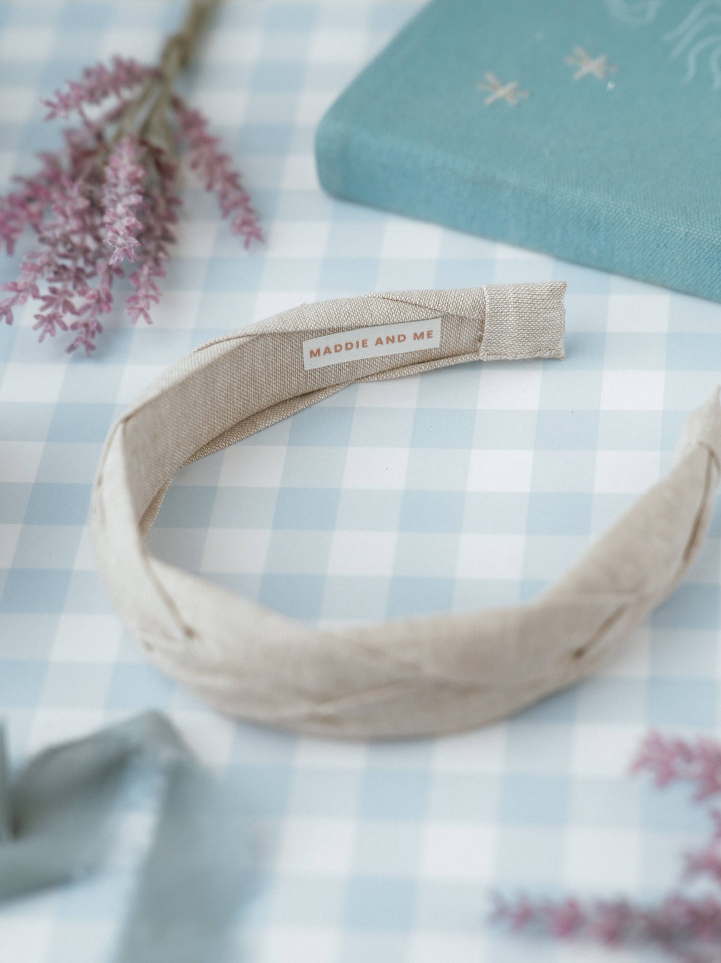 Braided Flax Neutral Headband for Women | Alice Band