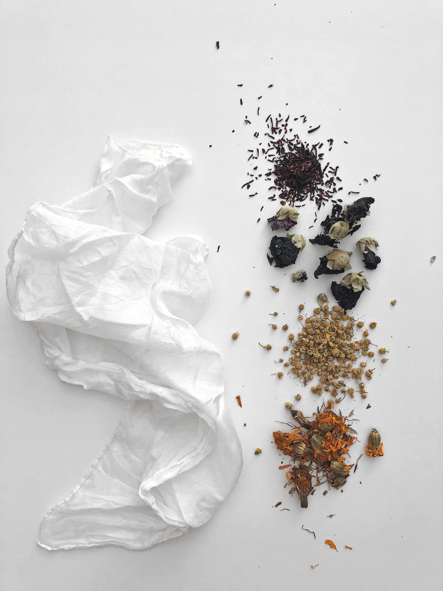 Bundle Dyeing Kit - Silk & Flowers Diy
