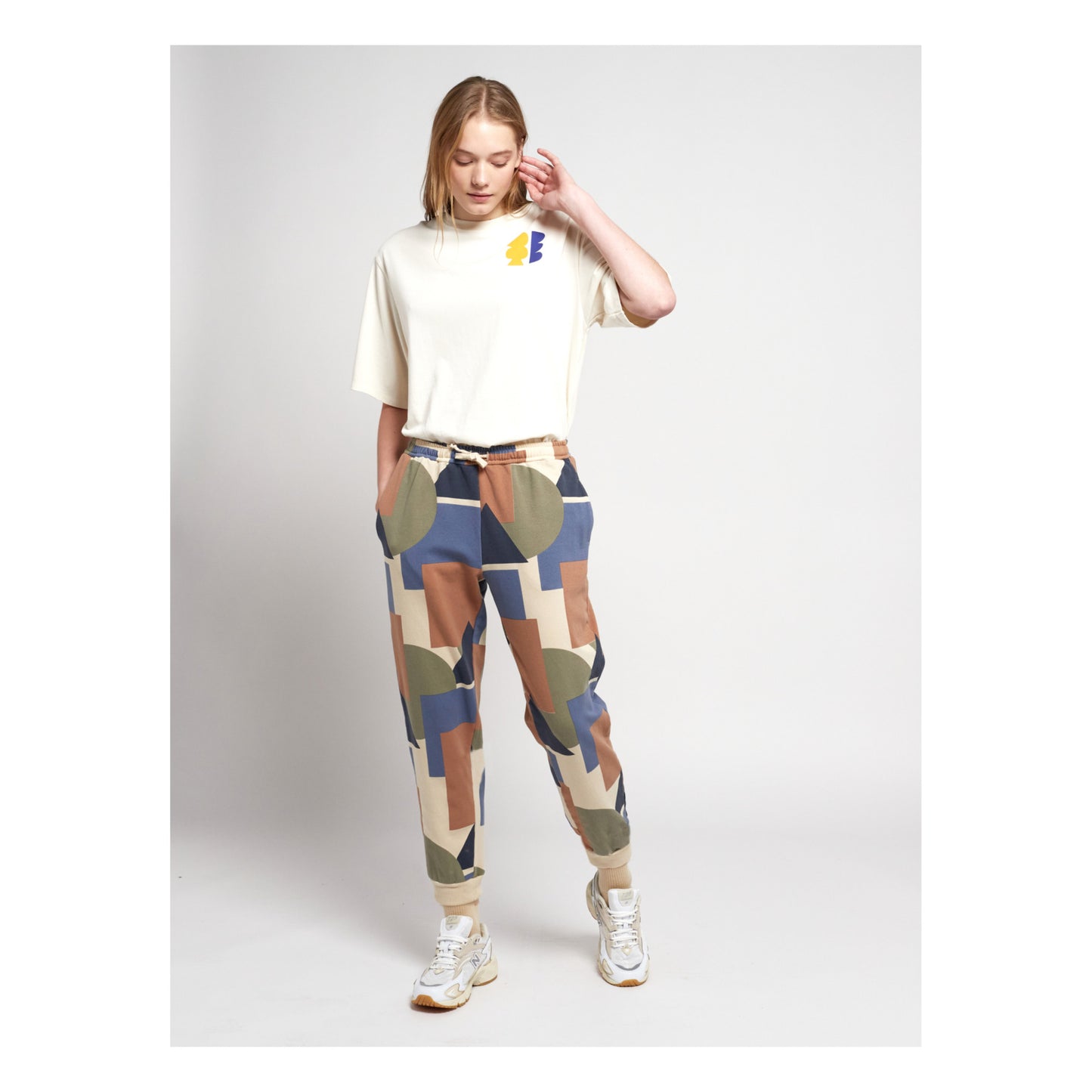 Bobo Choses Geometric all over jogger pants