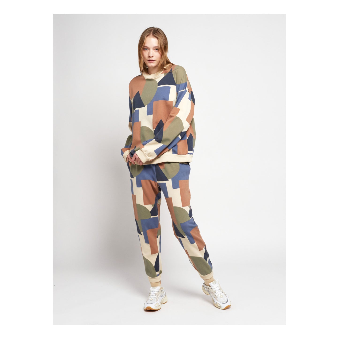 Bobo Choses Geometric all over jogger pants