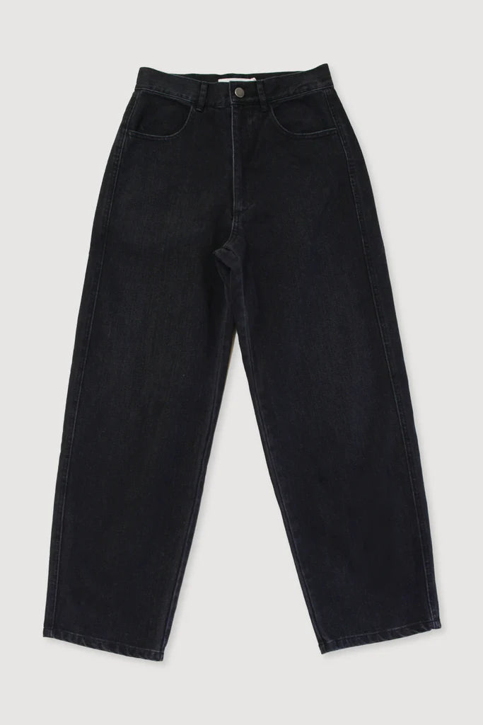 Micaela Greg Faded Black Panel Jean