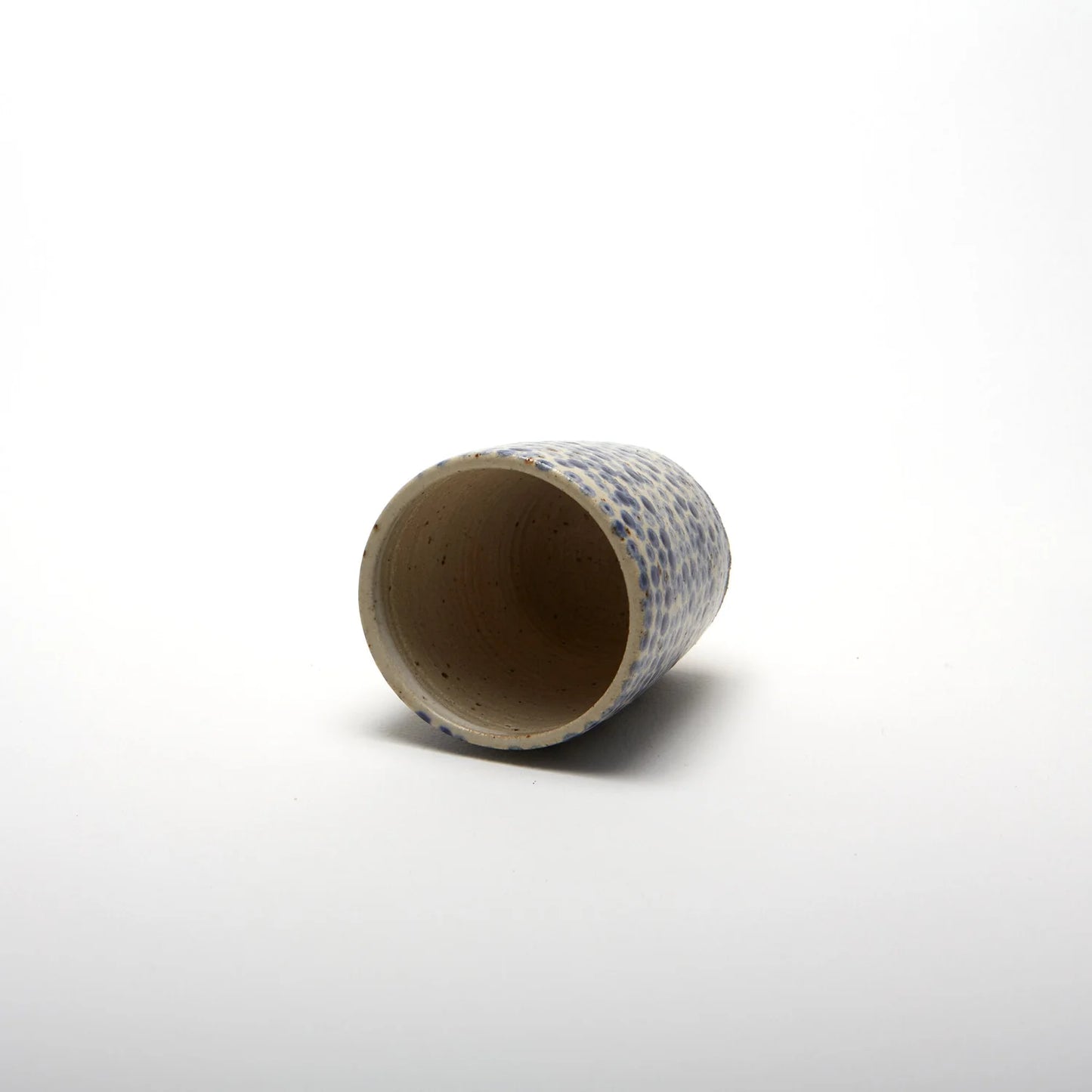 Polka Dot Tumblers - Small Blue Clustered Dots