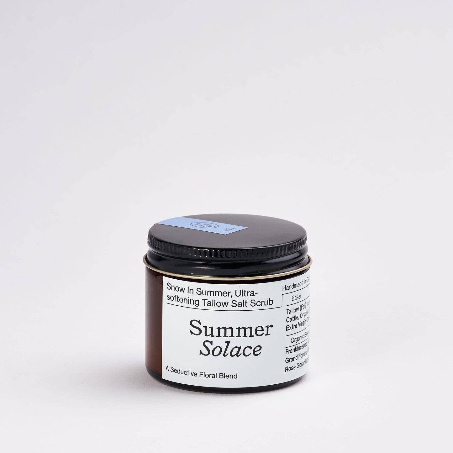 Snow in Summer: Sel Gris Face & Body Tallow Salt Scrub