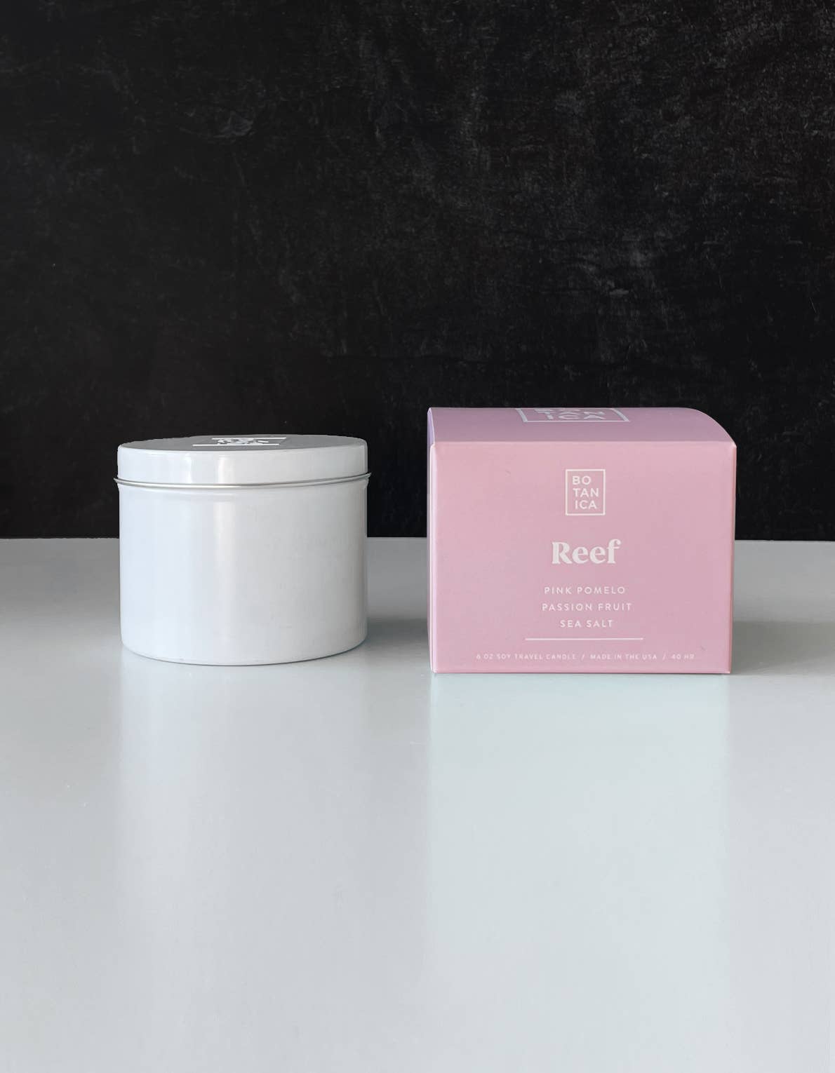 Reef Travel Tin Candle