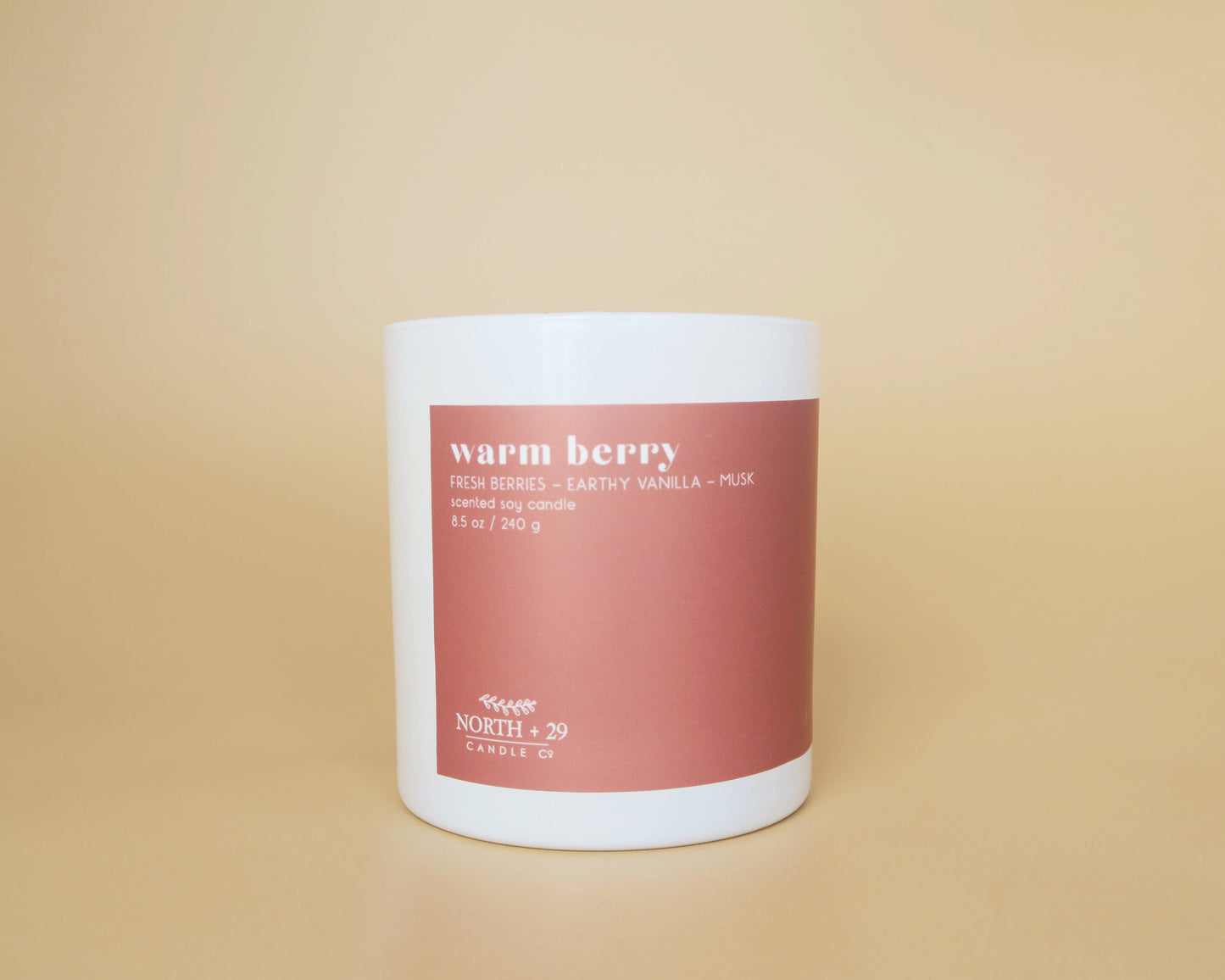 Warm Berry Soy Candle