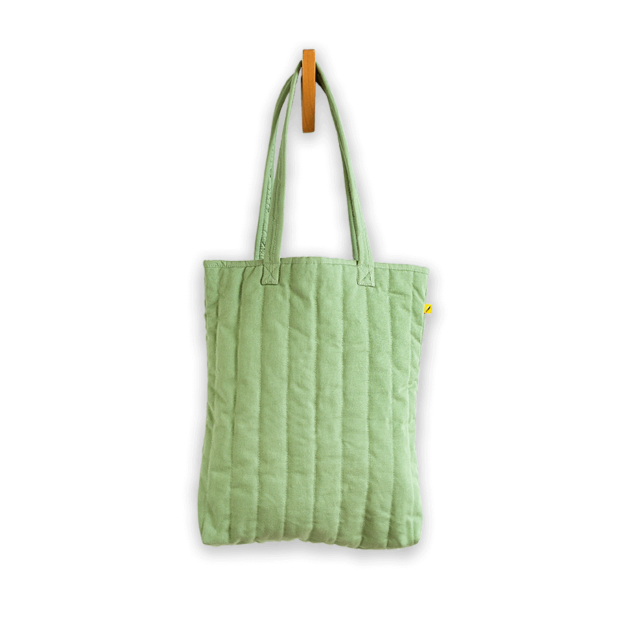 Puffer Tote Moss