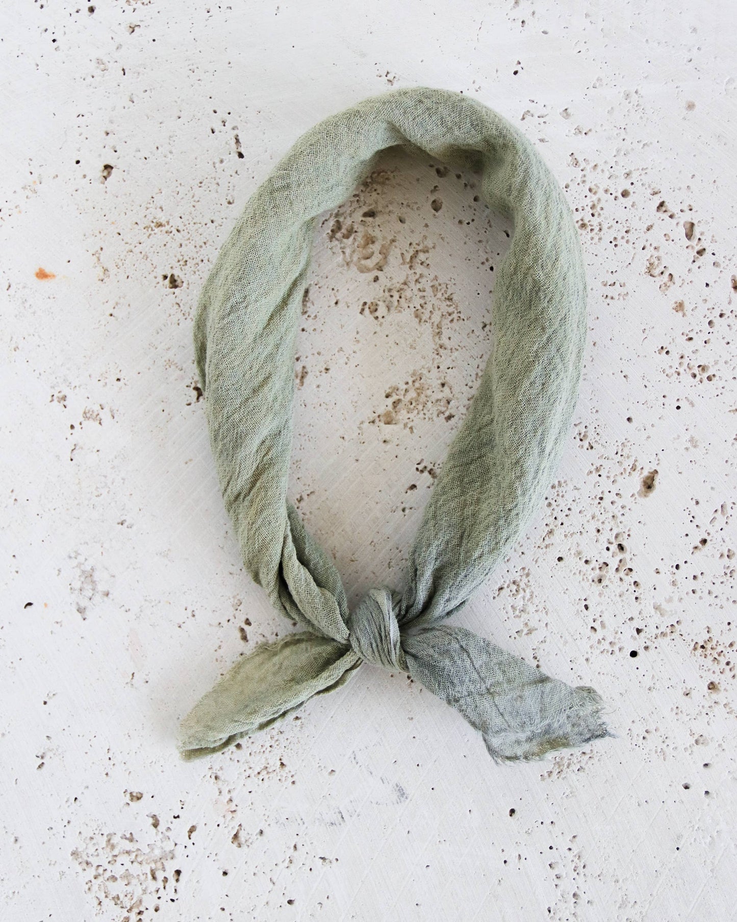Cotton Gauze Plant Dyed Bandana