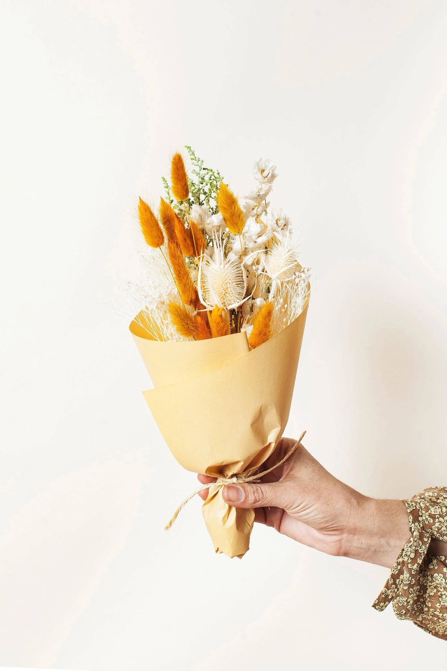 Citrine Mini Dried Bouquet