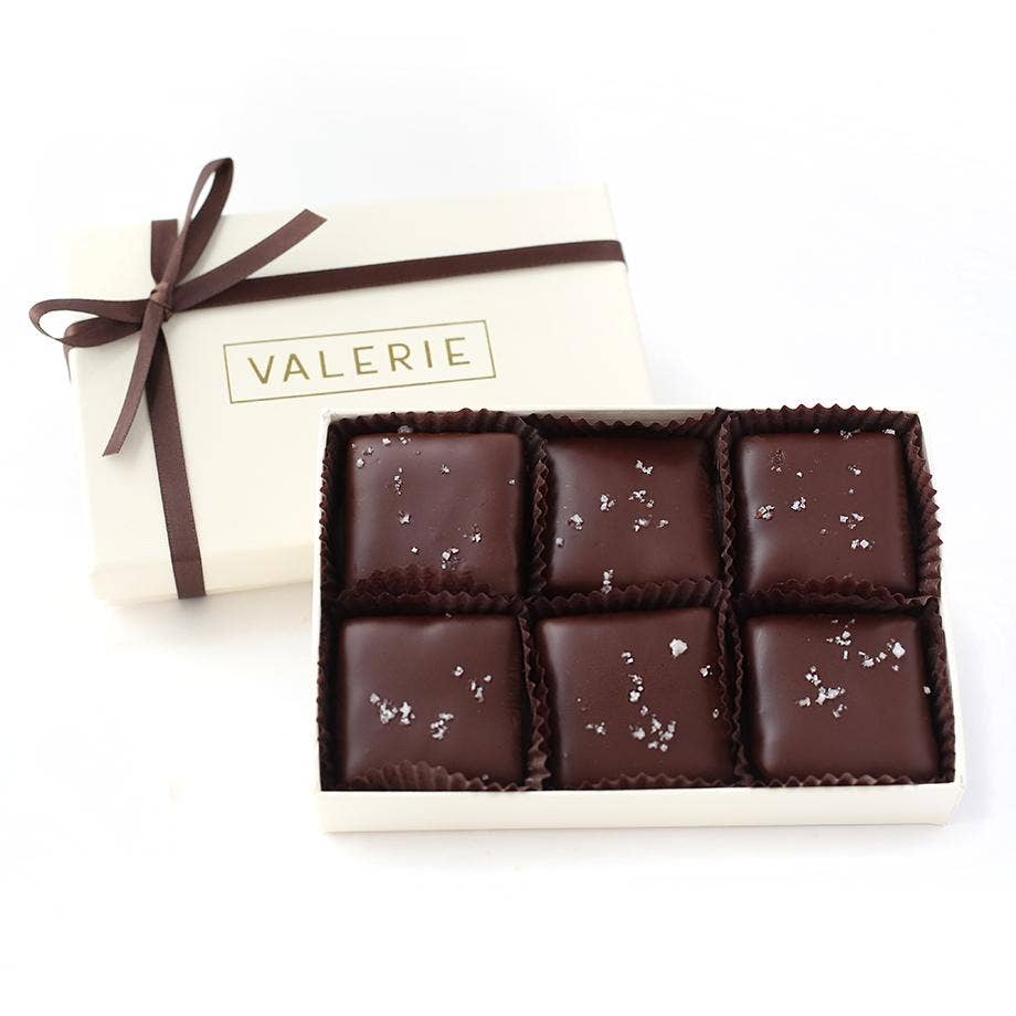 Almond Fleur De Sel Toffee, 6 pc box