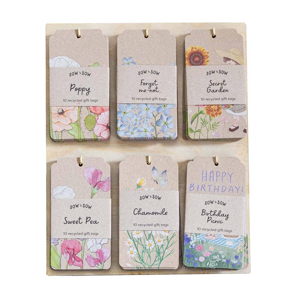 Sow 'n Sow Gift Tag Display 6 Hook