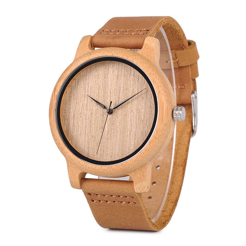 Bamboo Watch l Swiss Quartz