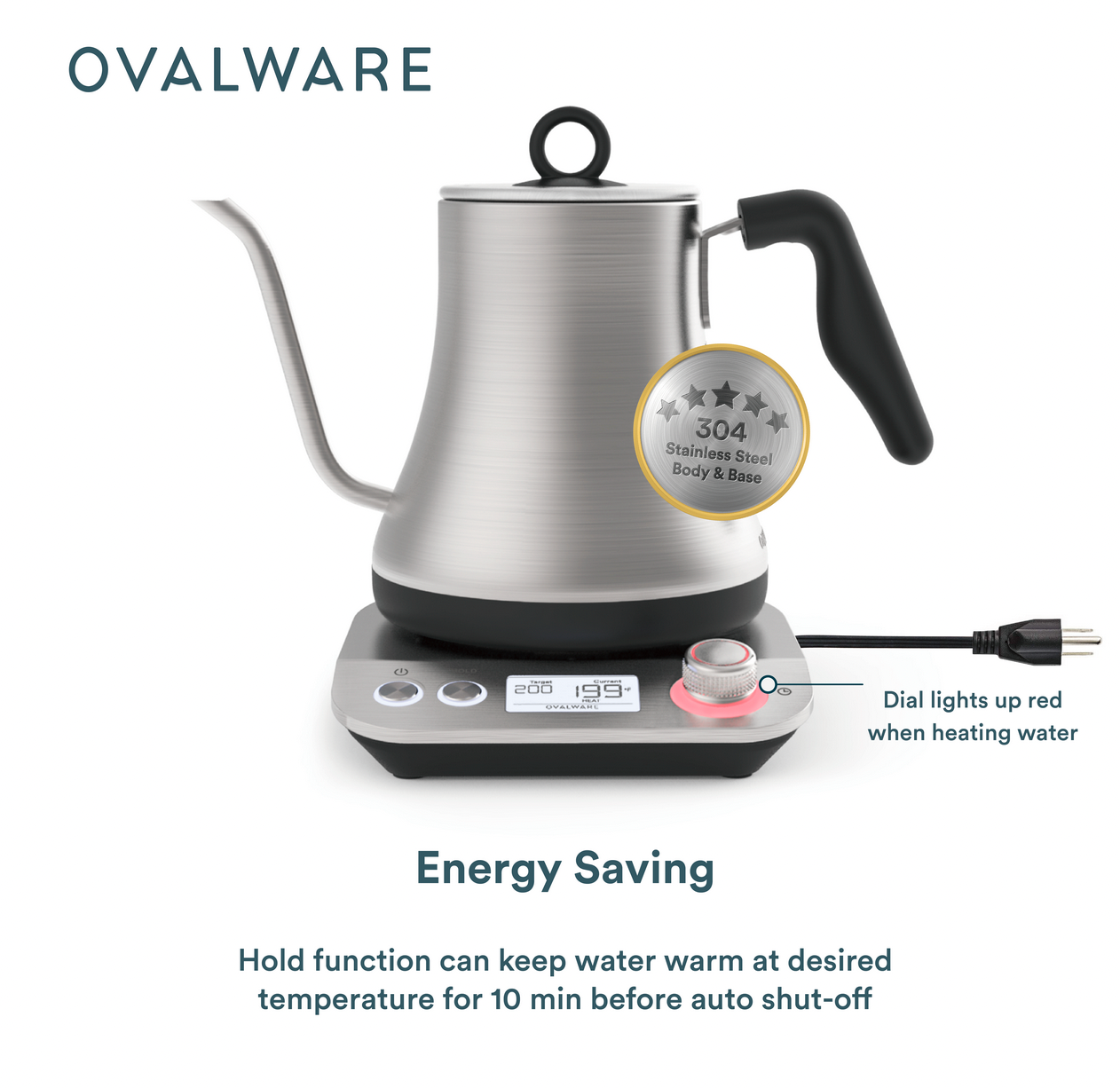 RJ3 Electric Pour Over Kettle