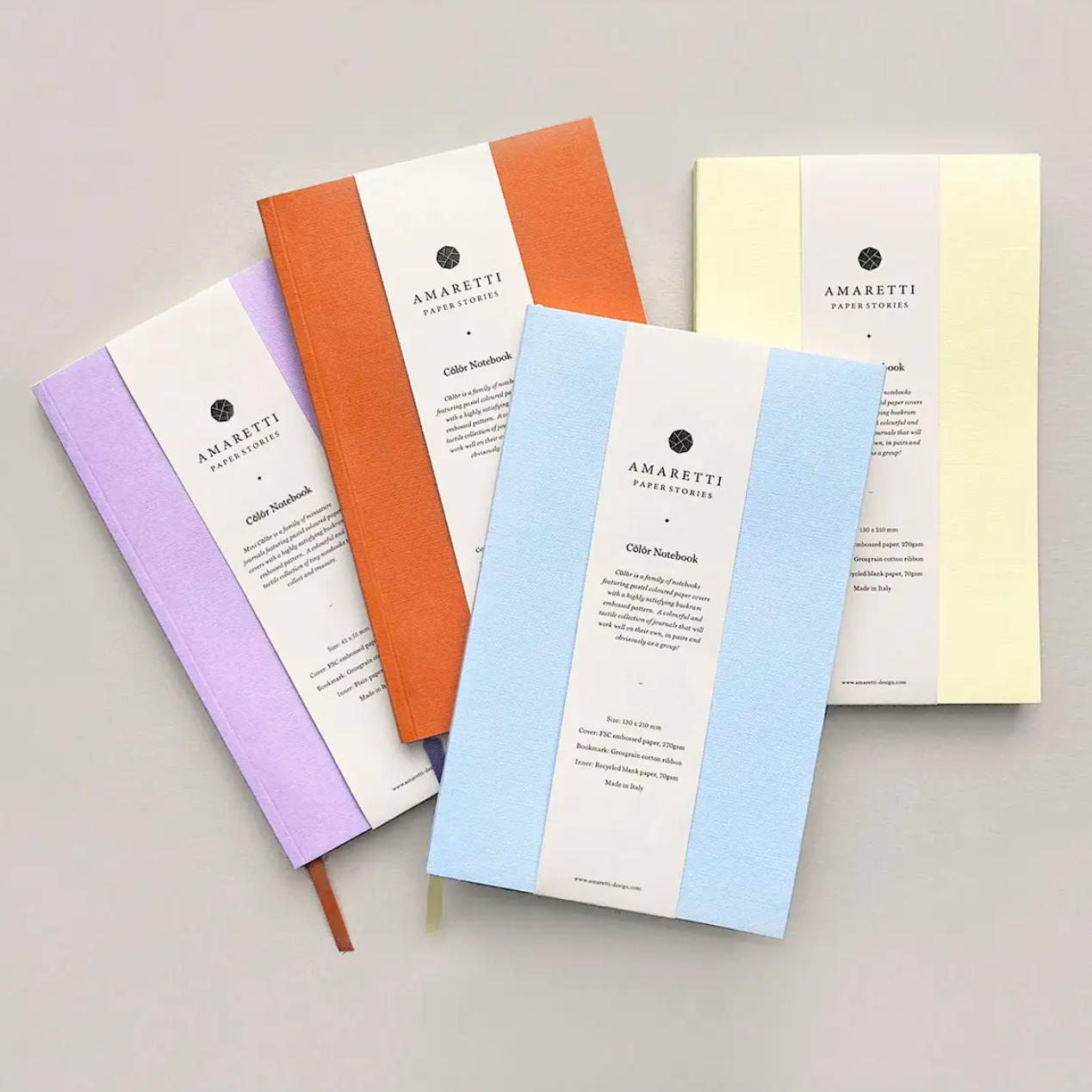 Colored Notebook